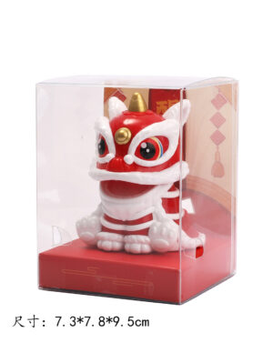 迷你舞狮(红白) 1*144 7.3*7.8*9.5cm 6651 | EMBFOOD