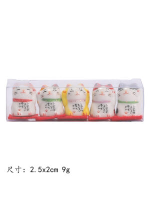 迷你小猫咪陶瓷小摆件 1*240 2.5*2cm 9g | EMBFOOD