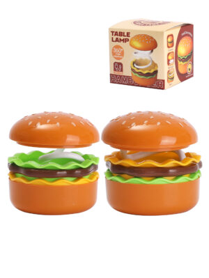 USB汉堡充电小台灯(双色) 1*144 | EMBFOOD