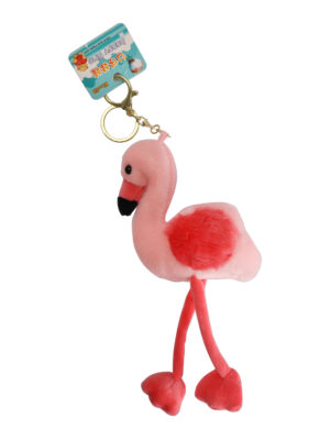挂件*毛绒公仔挂件(火烈鸟)4寸  1*180个 每包12个 | EMBFOOD