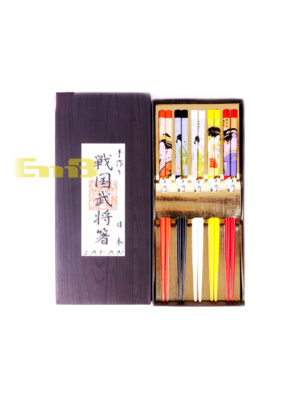 利众有色仕女五色筷子5双装 1*120盒(10*12u) 黑盒 | EMBFOOD