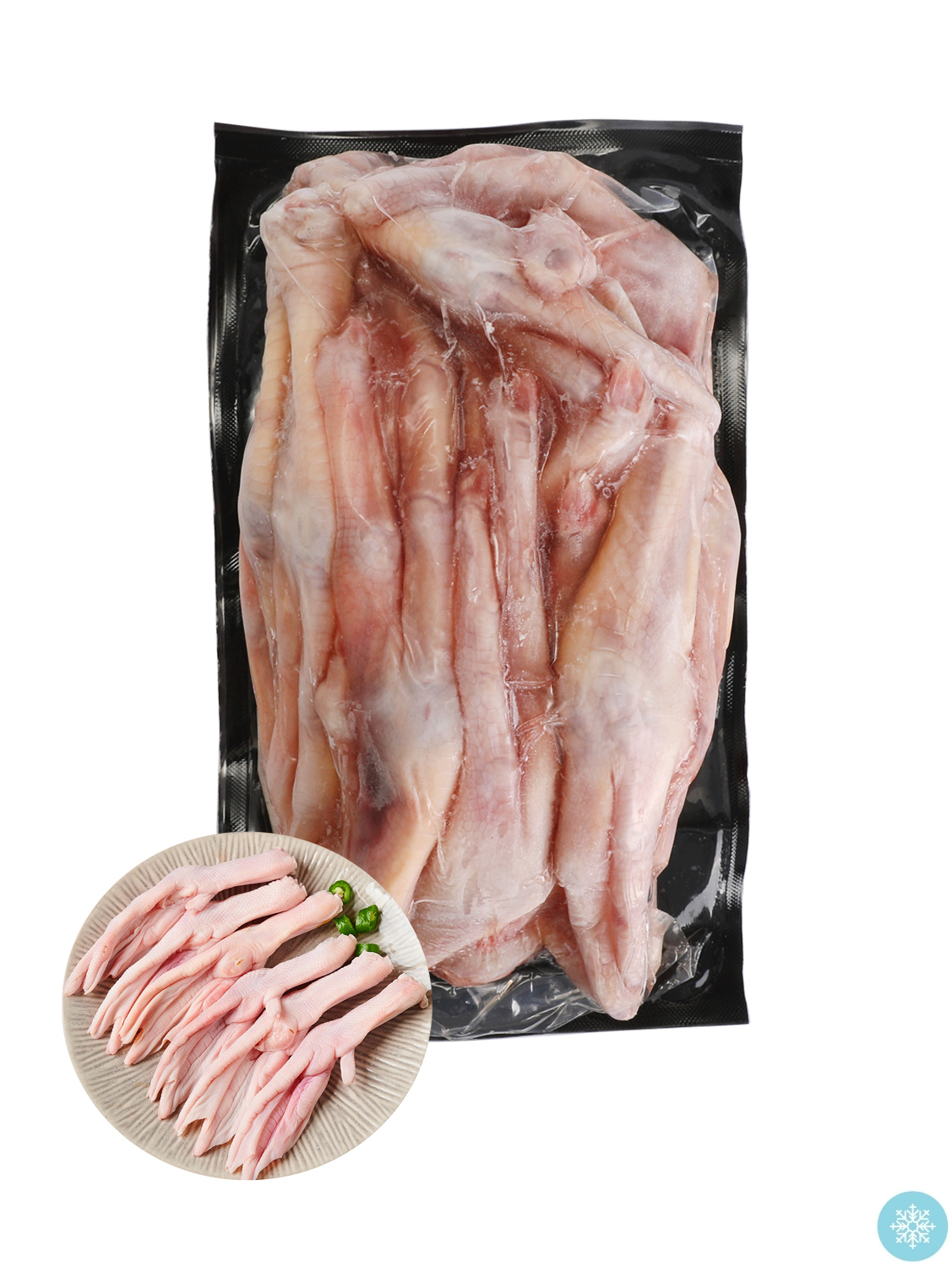 冰冻特大鸭爪 8/1kg 10-12cm | EMBFOOD