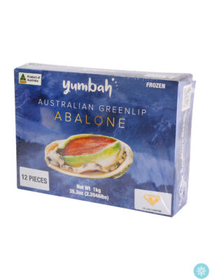 *#YUMBAH冰冻澳洲鲍鱼盒装12个装 10/1kg | EMBFOOD