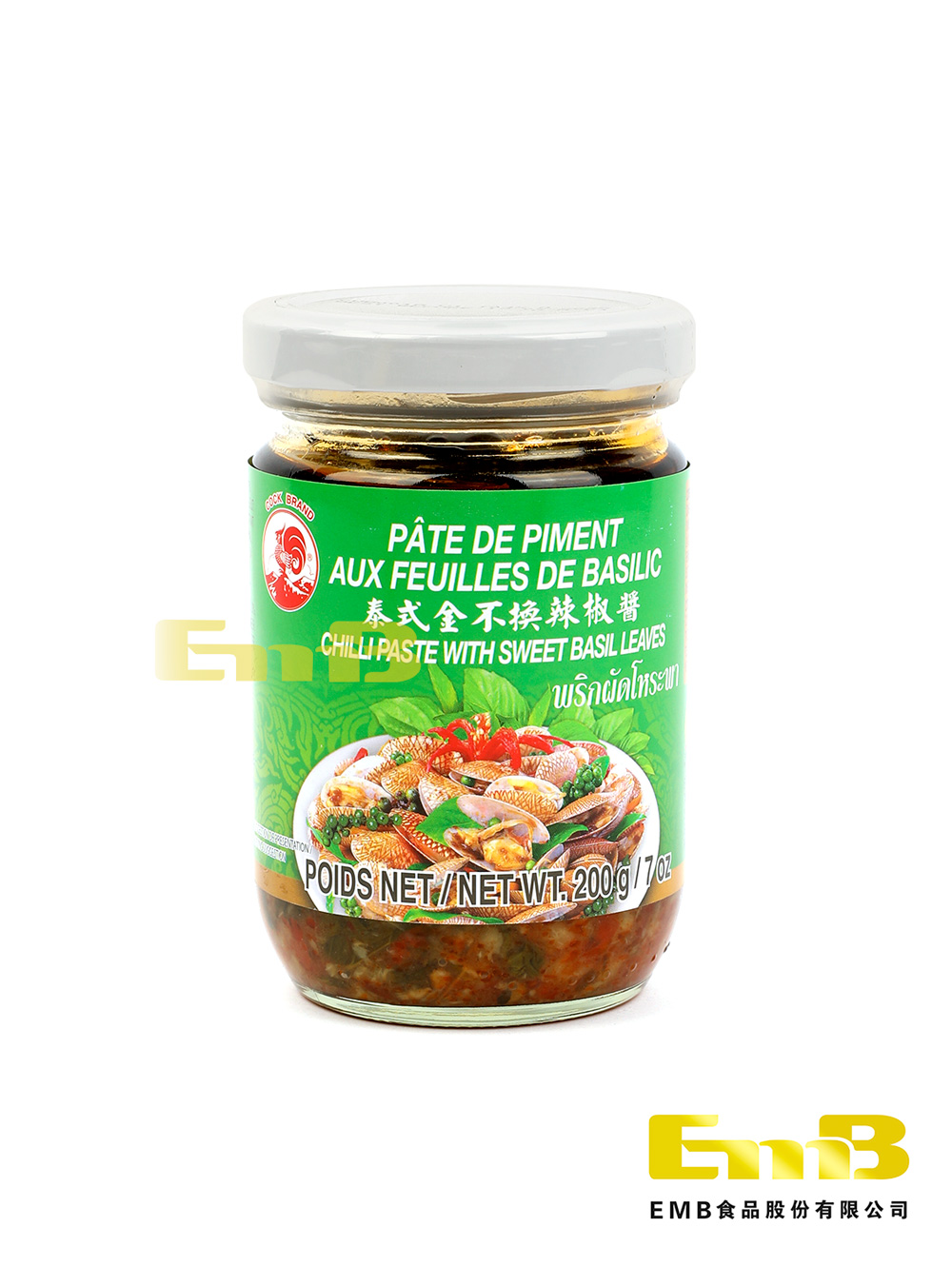 鸡标金不换辣酱 24/200g | EMBFOOD