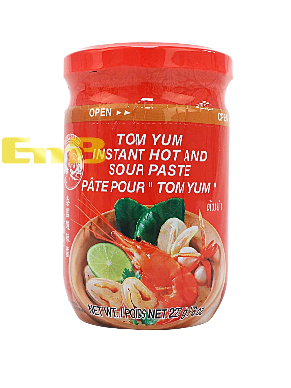 鸡标牌酸辣虾香汤料 24/227g*冬阴功酱 | EMBFOOD