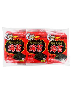 韩国WANG即食海苔(辣味) 24/15g(3包入) | EMBFOOD