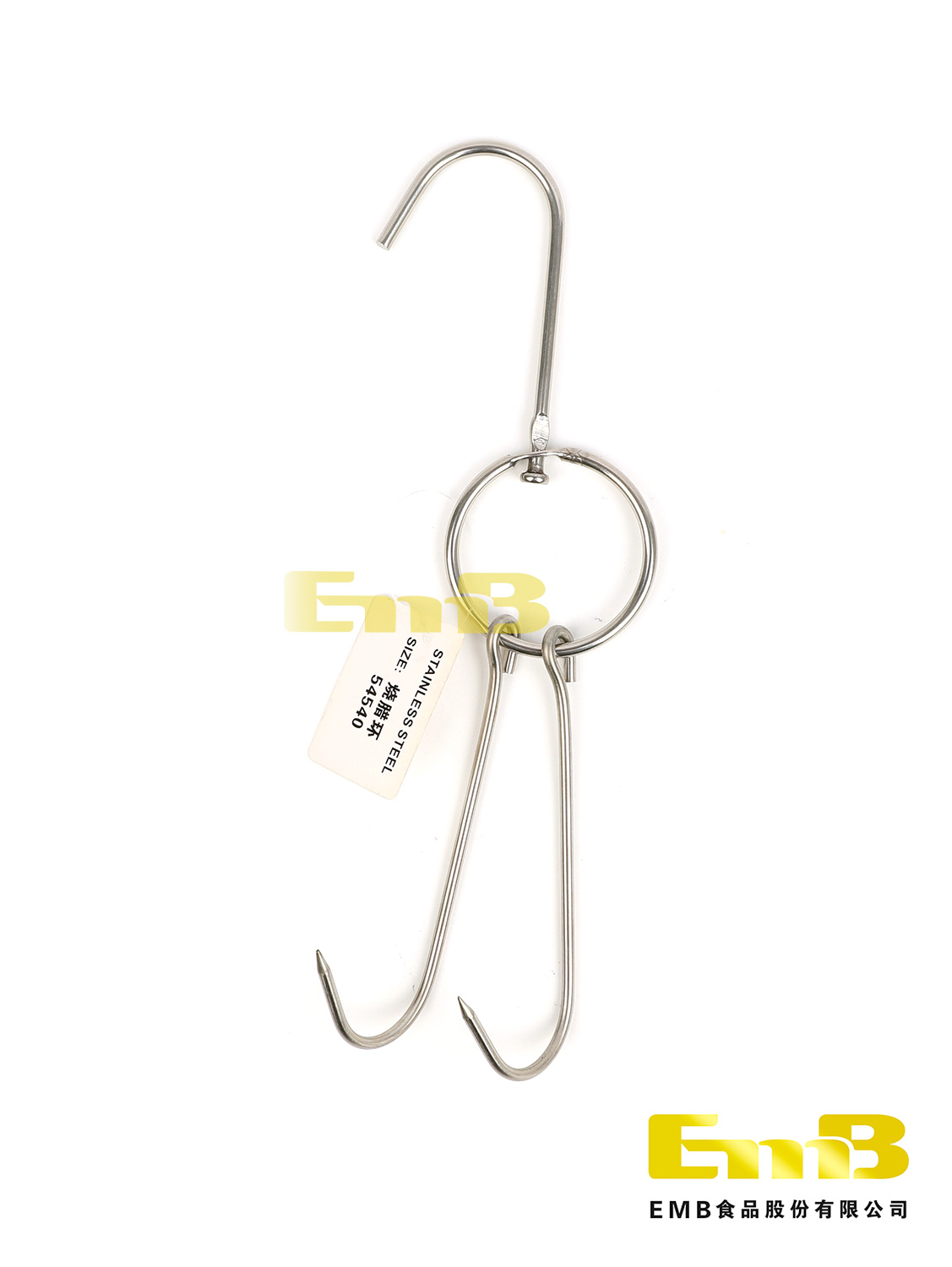 EAST不锈钢烧腊环*粗短 1*200个 18cm 54540# | EMBFOOD