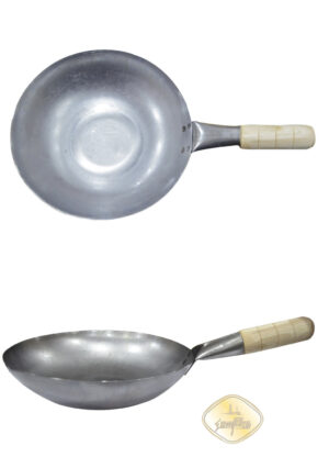 双料滚动平底铁锅10寸 1*10 单柄25cm | EMBFOOD