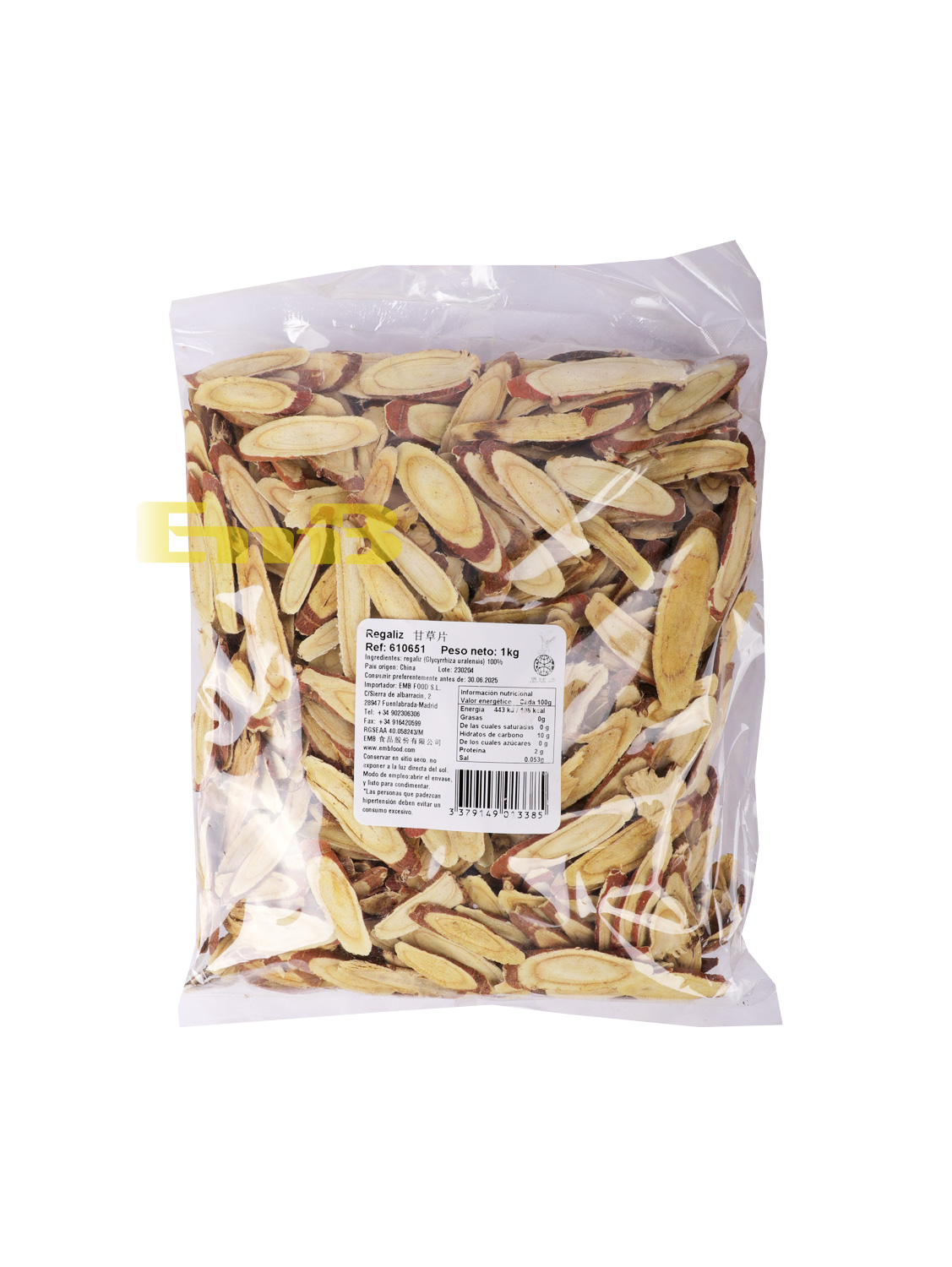 #鹰球牌甘草片 10/1kg | EMBFOOD