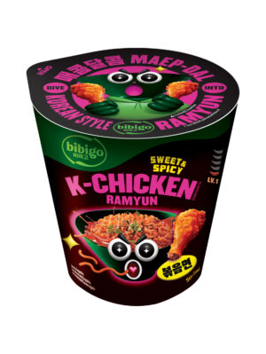 *合并1+1韩国BIBIGO韩式炸鸡拉面(甜辣味) 8/97.5g | EMBFOOD