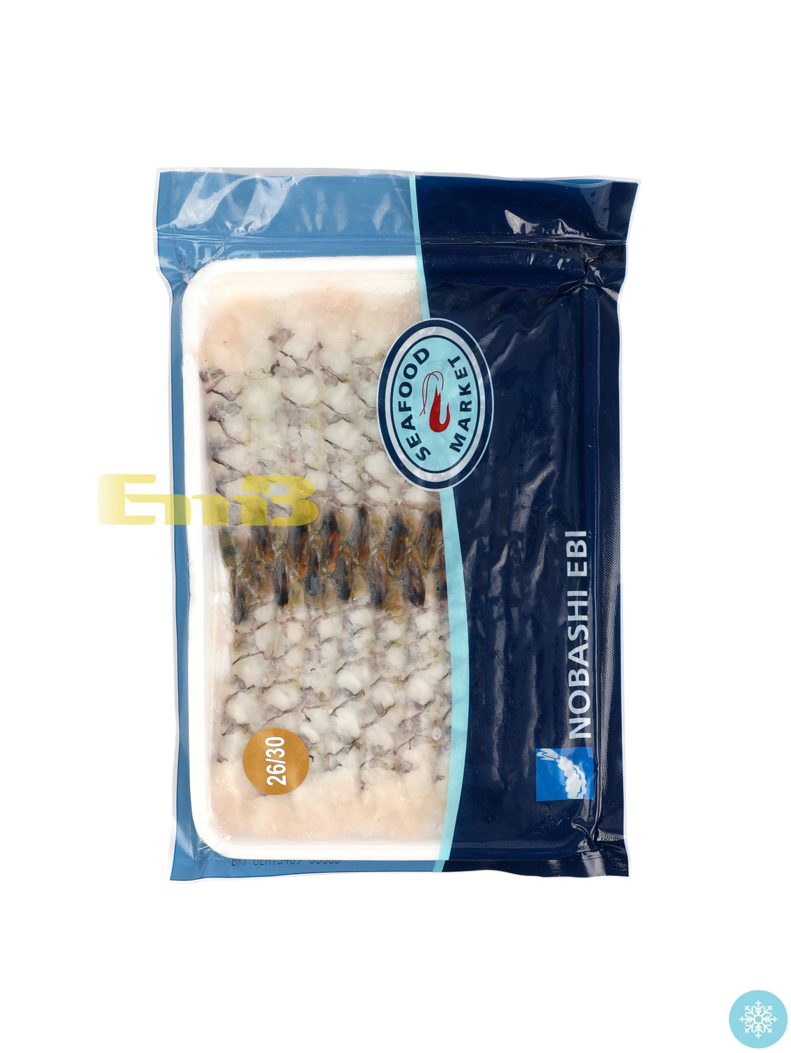 SEAFOOD冻越南天妇罗黑虎虾26-30 30/300gNobashi Ebi | EMBFOOD