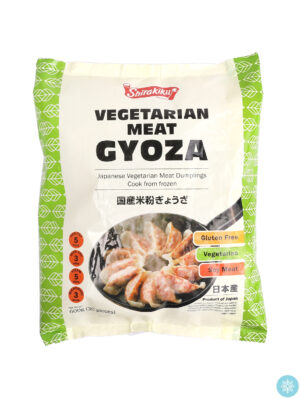 日本SHIRAKIKU冰冻无麸质素肉饺子 10/600g | EMBFOOD