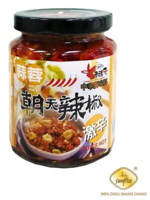 老骡子蒜蓉朝天辣椒 (2小箱*12u)24/240g | EMBFOOD