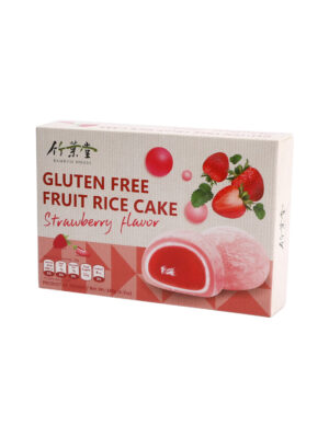 合并10+1竹叶堂无麸质水果麻糬(草莓味) 24/180g | EMBFOOD