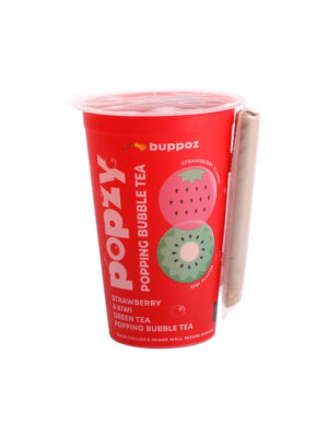 合并10+1Popzy草莓奇异果味爆爆珠绿茶 12/335ml | EMBFOOD