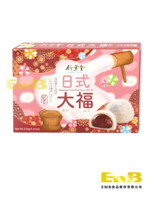 合并10+1竹叶堂日式大福麻糬(红豆味) 24/210g | EMBFOOD