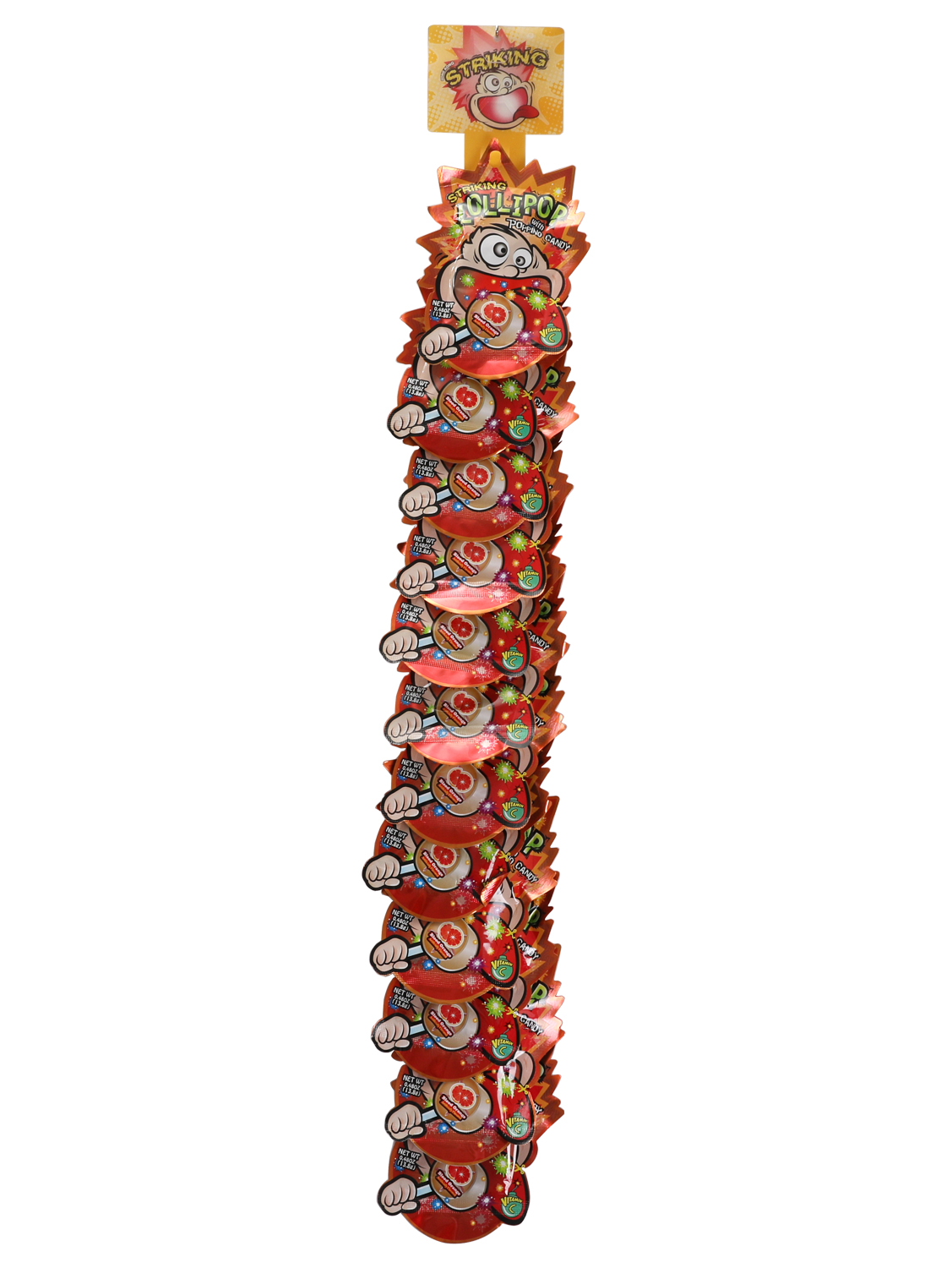 索劲爆炸棒棒糖(血橙味+维他命C) (4*48u)192/13.8g | EMBFOOD