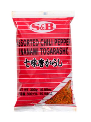 日本S&B七味唐辛子 30/300g 红色包装 | EMBFOOD