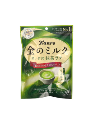 日本KANRO抹茶牛奶糖果 60/61g | EMBFOOD