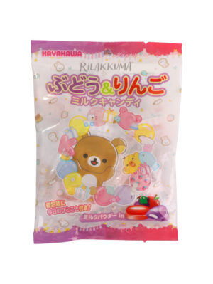 日本早川小熊葡萄苹果牛奶糖HAYAKAWA 20/44g | EMBFOOD