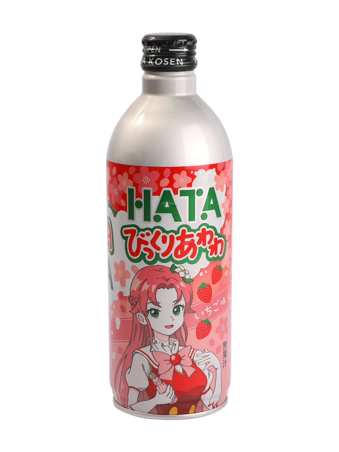 日本HATA KOSEN.F草莓苏打汽水 24/500g | EMBFOOD