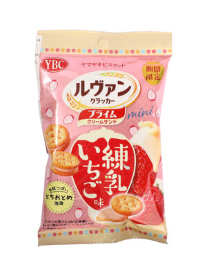 日本YBC迷你夹心饼干(草莓牛奶味) (6*10u)60/40g | EMBFOOD