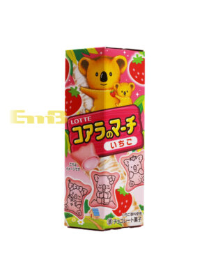 日本乐天小熊草莓饼干 80/48g | EMBFOOD