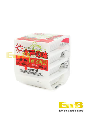 日本水户之味盒装小粒纳豆 12/40g*4 需冷藏-18℃ | EMBFOOD