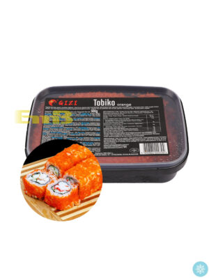 GIZI冰冻橙色飞鱼子Tobiko 12/500g | EMBFOOD