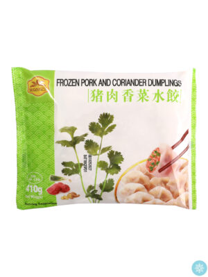 HONGS鸿字冻猪肉香菜水饺 20/410g(整) | EMBFOOD