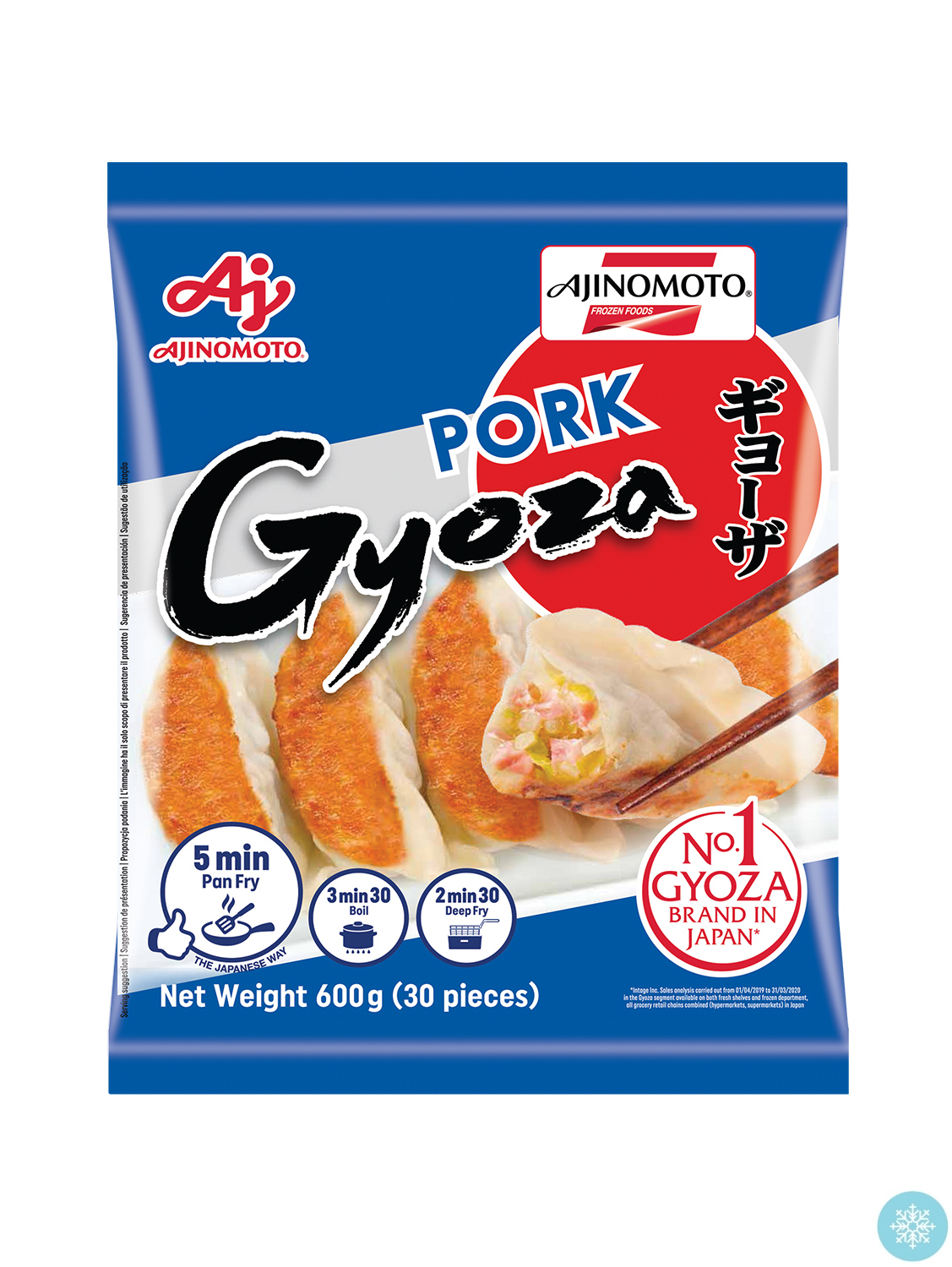 POLONIA日式猪肉蔬菜饺子30pcs 10/600gAJINOMO | EMBFOOD