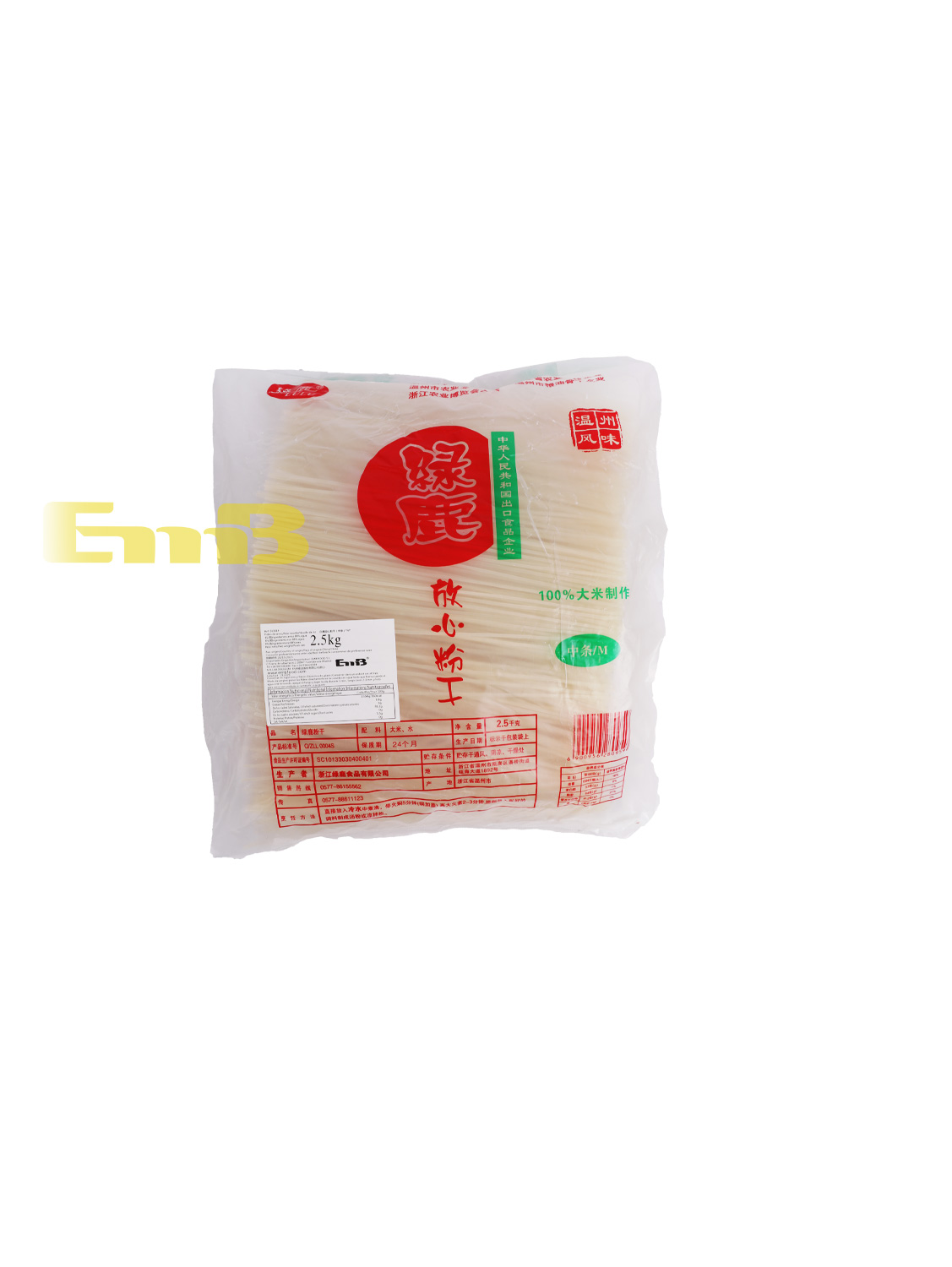 *#整-白鹿放心粉干(中条M)  8/2.5kg | EMBFOOD