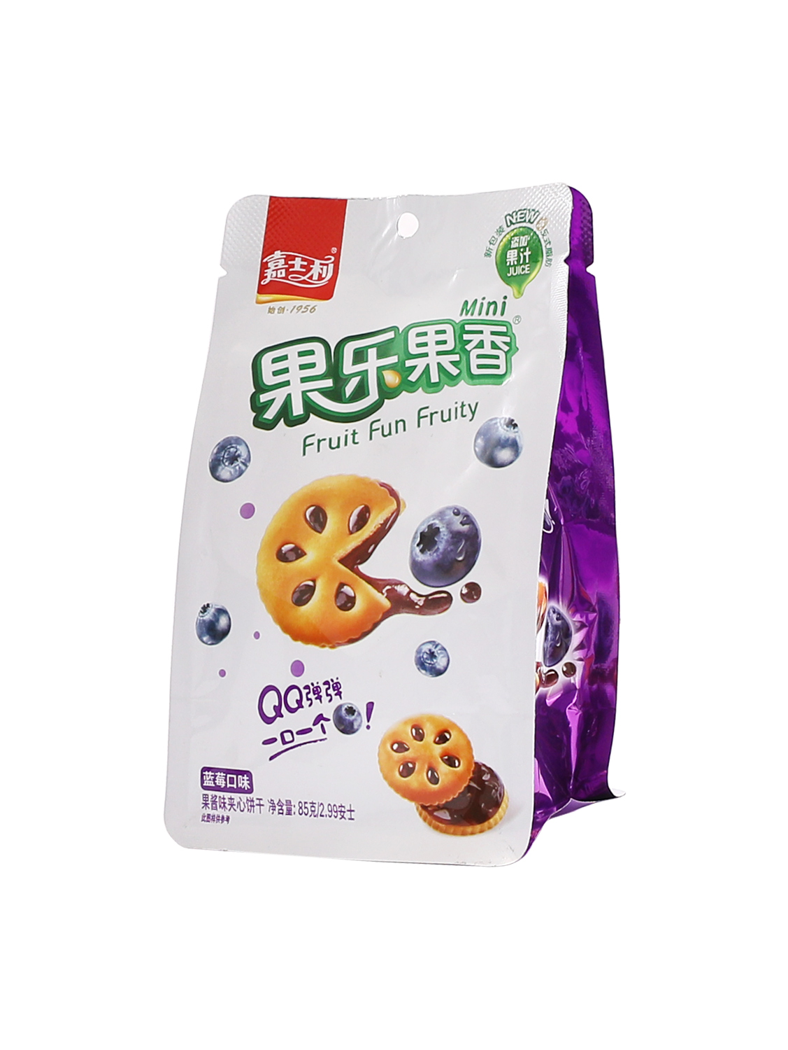 嘉士利果酱饼干(蓝莓味) 24/85g | EMBFOOD