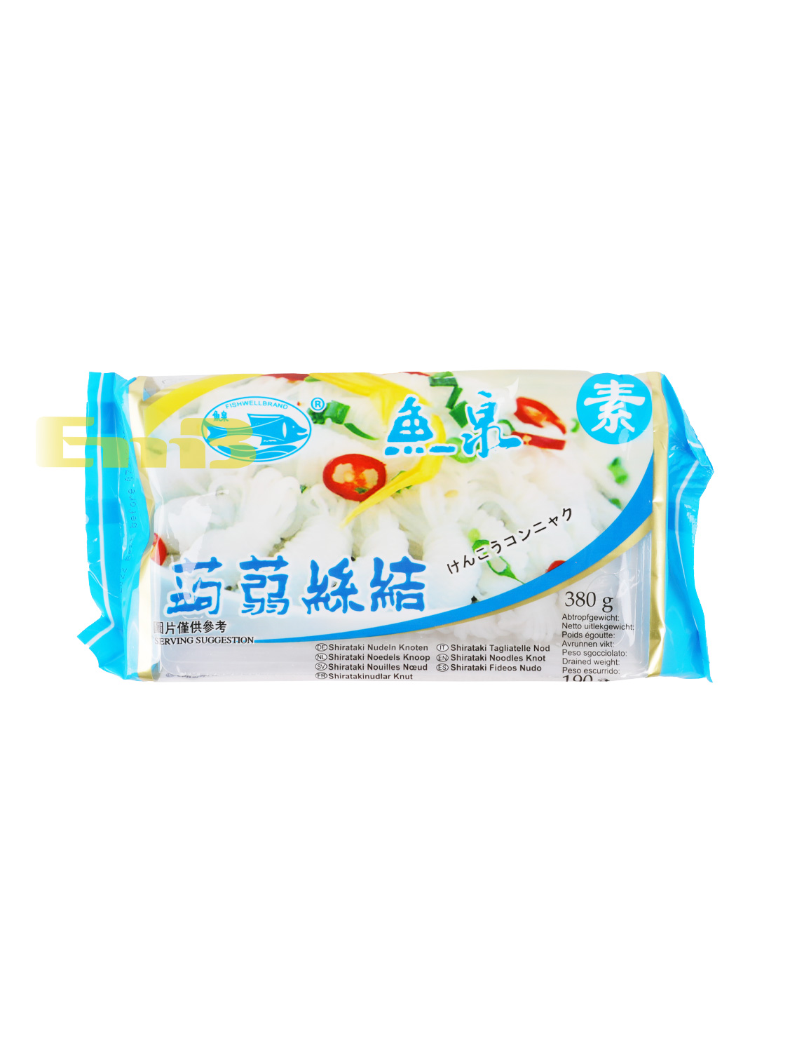 鱼泉牌魔芋蒟蒻丝结 20/380g | EMBFOOD