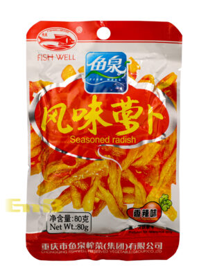 整-鱼泉牌风味萝卜香辣味 100/80g | EMBFOOD