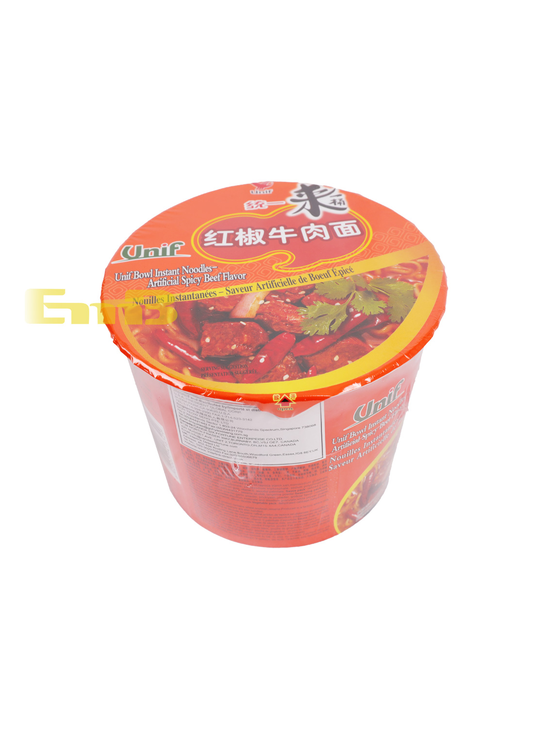 合并10+1统一来一桶红椒牛肉面*桶 12/110g | EMBFOOD