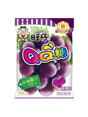 旺仔QQ糖(葡萄味) 60/70g | EMBFOOD