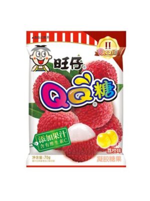 旺仔QQ糖(荔枝味) 60/70g | EMBFOOD
