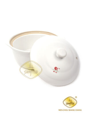 KS康舒2号白陶瓷煲砂锅1.8L 1*12 8.5寸电陶炉可用 | EMBFOOD
