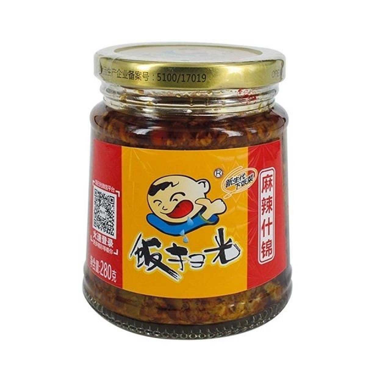 饭扫光麻辣什锦*瓶* 12/280g | EMBFOOD