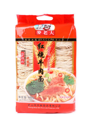 合并10+1麦老大牌红烧牛肉面 12/900g | EMBFOOD