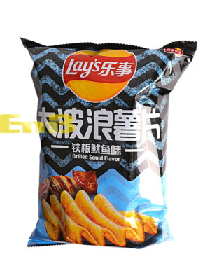 *#乐事大波浪薯片(铁板鱿鱼味) 22/70g | EMBFOOD