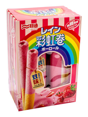 旺通彩虹卷(草莓+原味) 12/210g | EMBFOOD