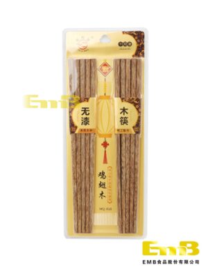 家利宝鸡翅木无漆木筷子10双装 1*100 | EMBFOOD