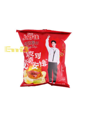 合并10+1(014058虾条) 上好佳田园薯片(美式烤排味) 20/50g | EMBFOOD