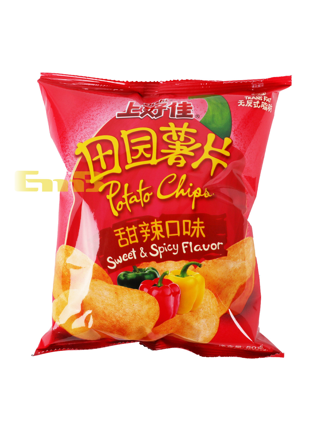 50%上好佳田园薯片(甜辣味) 20/50g | EMBFOOD