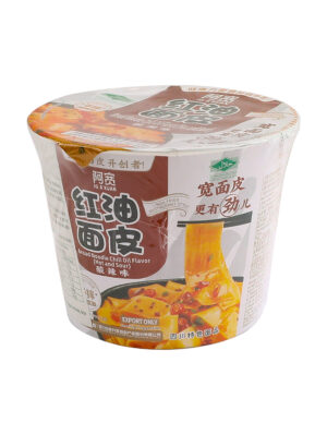 白家阿宽红油面皮(酸辣味)*桶 12/115g | EMBFOOD