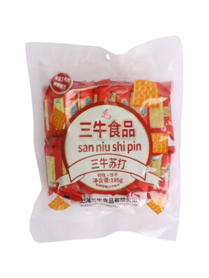 三牛苏打饼干 20/195g | EMBFOOD