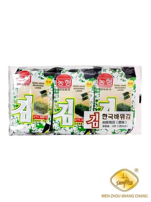 农亨牌岩烧即食海苔 24/13.5g(4.5gx3) | EMBFOOD