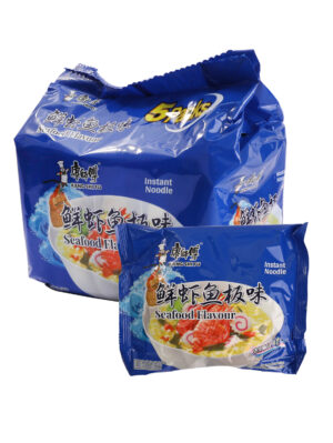 合并10+1康师傅鲜虾鱼板面*袋 30/98g 五连包 | EMBFOOD